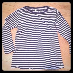 Christina Lehr sailor stripe shirt